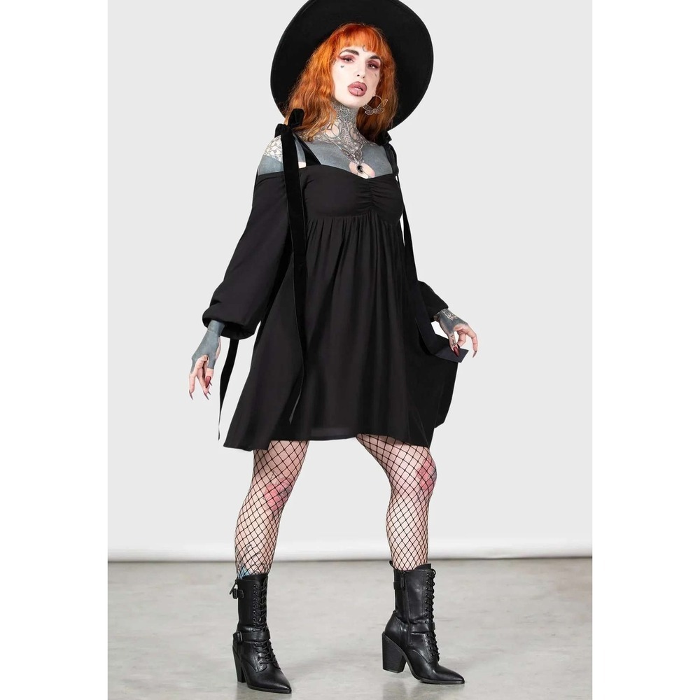 killstar‎ mae queen mini babydoll dress